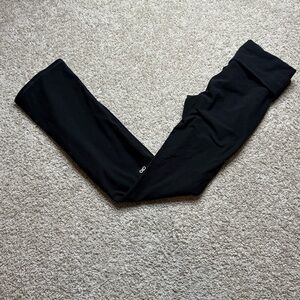 Alo Yoga Brushed Fold Down Flare Pants